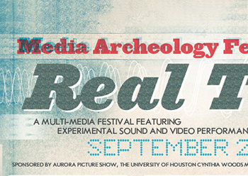 Design for Media Archeology Festival 2012's Real Time.