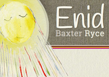 The brand new website designed and programmed by Sharp Egg for artist, filmmaker, musician, curator, educator, all around fantastically creative  Enid Baxter Ryce went live this week.